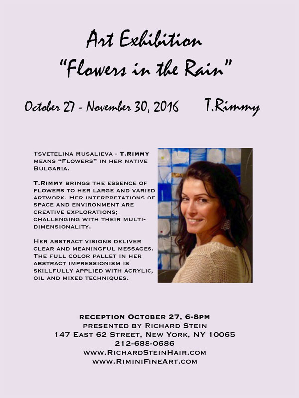 Richard Stein's Art Gallery presents T. Rimmy